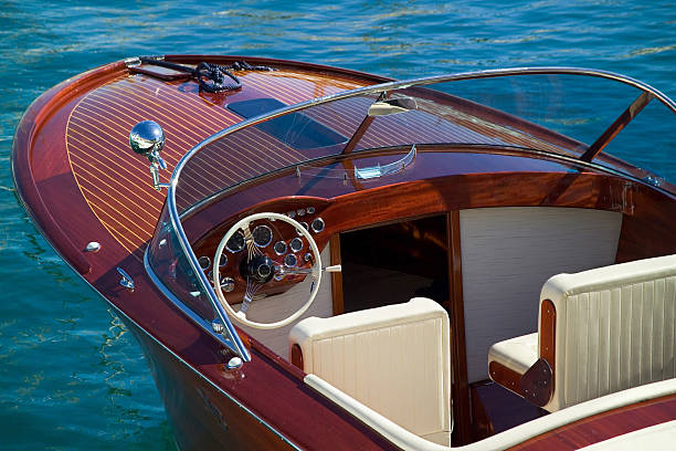 Wooden Luxury Tender at Monaco