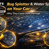 Bug Splatter & Water Spots on Your Car in Altus, OK Why They Cause Paint Damage