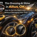Tire Dressing & Shine in Altus, OK How to Get the Right Look Without Damaging Your Tires